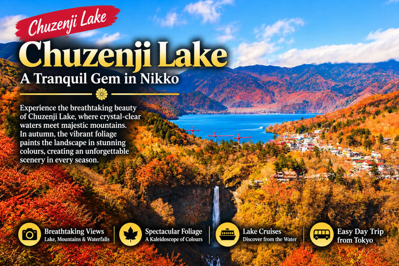 Nikko Toshogu Shrine & Kegon Waterfall One Day Tour from Tokyo - Lake Chuzenji: mountain air and a quieter pause