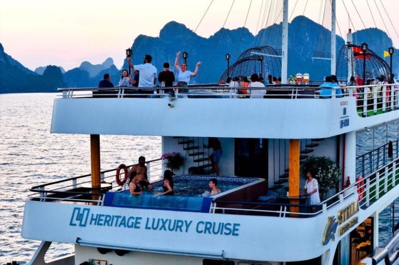 Ninh Binh Overnight Halong Bay Luxury 5 stars Cruise - Exploring the Highlights of Your Ha Long Bay Cruise