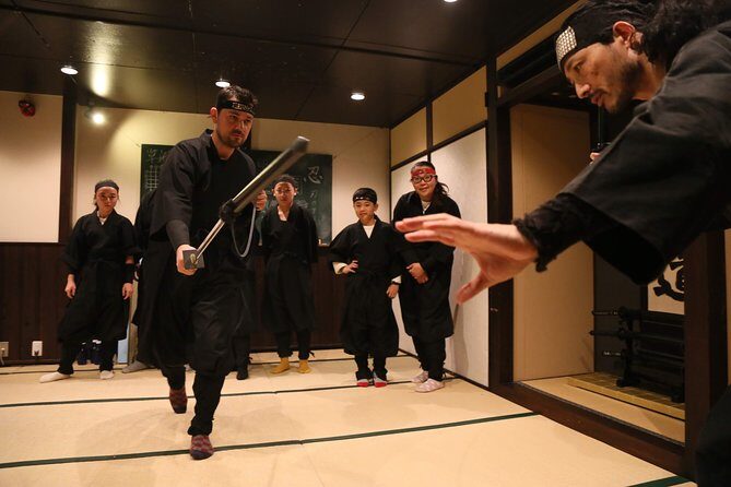 Ninja 2-hour Hands-on Lesson by Japanese master in Kyoto -Medium - Key Points