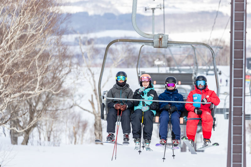 Niseko Kutchan Hanazono Ski Resort - Ski & Snowboard Rental - Powder at Hanazono, with Mount Yotei in View