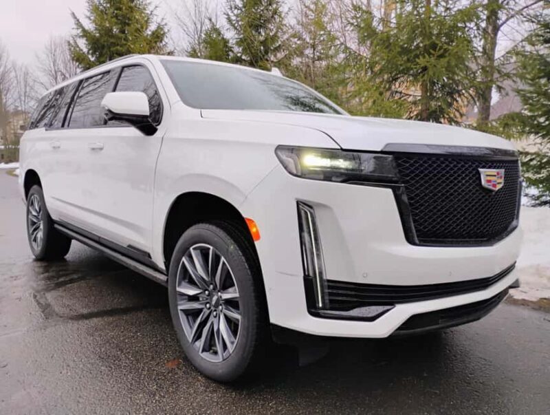 NON BUS Proposal Wine Tour : Cadillac Escalade - Timing, Pickup, and Flexibility