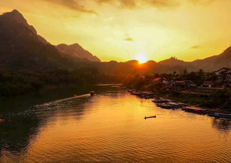 Nong Khiaw: Sunset Cruise Along the Nam Ou River - Nong Khiaw: Sunset Cruise Along the Nam Ou River
