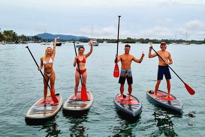 Noosa Stand Up Paddle Group Lesson - In The Sum Up