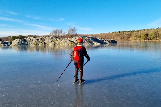 Nordic Ice Skating on a Frozen Lake in Stockholm - FAQs