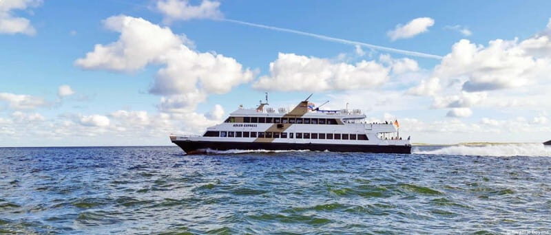 Nordstrand: Daytrip by boat to Amrum - The Journey Begins at Nordstrand