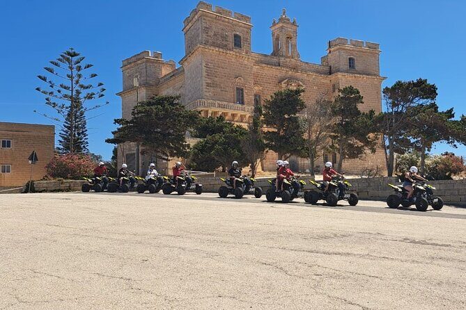 North Malta Quad Bike Tour with Land or Sea Views and Swimming - Key Points