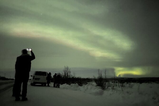 Northern Light hunt with minibus to Abisko 7:30 pm - The Drive and Scenic Viewpoints