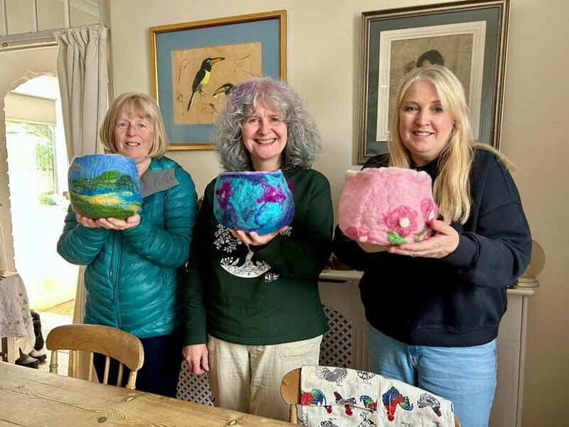 Nottingham: Felting Workshop - The Charm of Connecting Through Touch in Nottingham