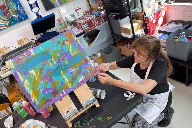 NYC: Abstract Painting with Palette Knives  Small Group - Key Points