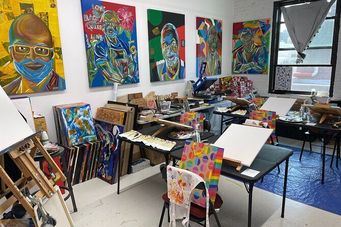 NYC: Abstract Painting with Palette Knives  Small Group - The Sum Up