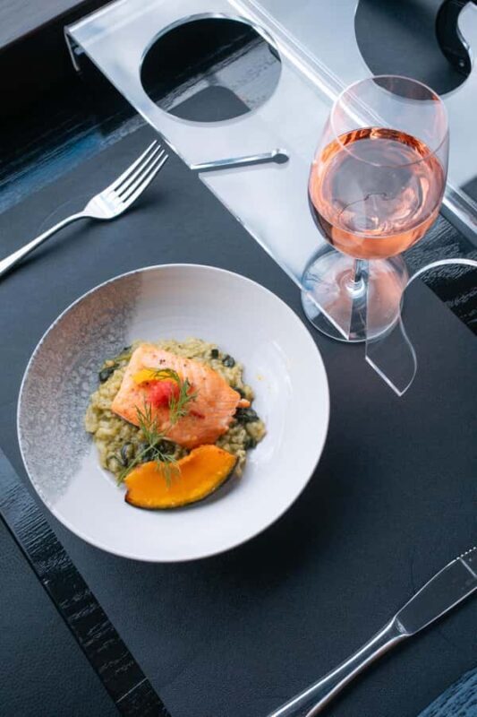 NYC Bustronome Gourmet Sightseeing Lunch tour Panoramic Bus - Key Points