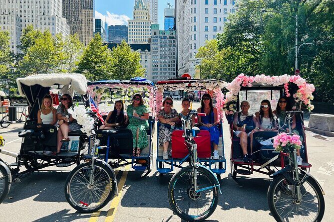 NYC Central Park guided Pedicab Tour - 2 hours - Key Points