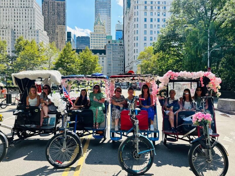 NYC: Central Park guided pedicab tour - Key Points
