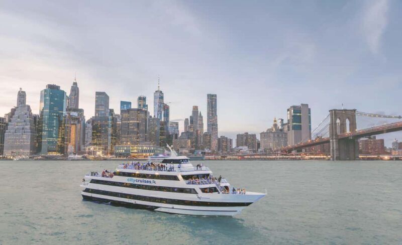 NYC: City Cruises Brunch, Lunch, or Dinner Buffet Cruise - Key Points