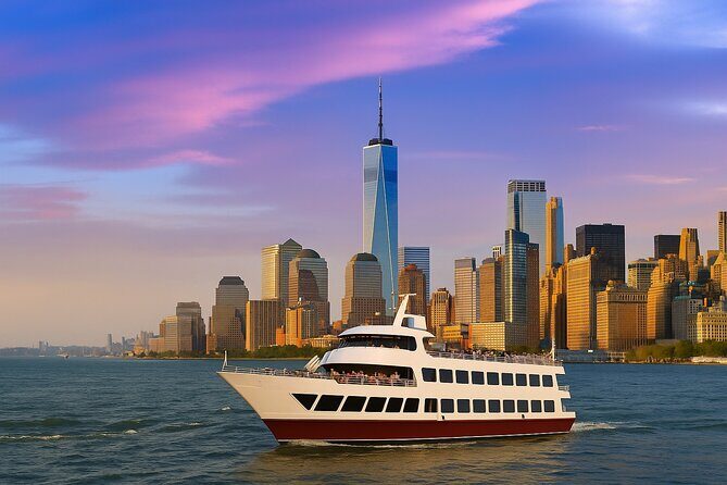 NYC Evening Cruise Golden Hour with Breathtaking Views - Key Points