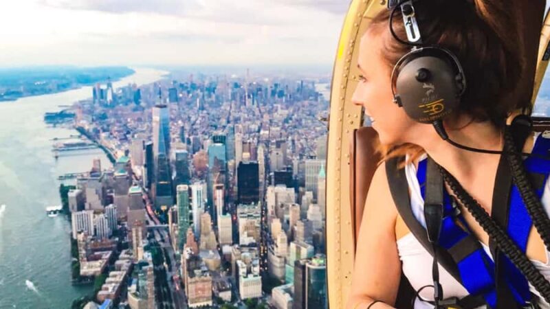 NYC: Manhattan Sightseeing Helicopter Tour Adventure - Key Points