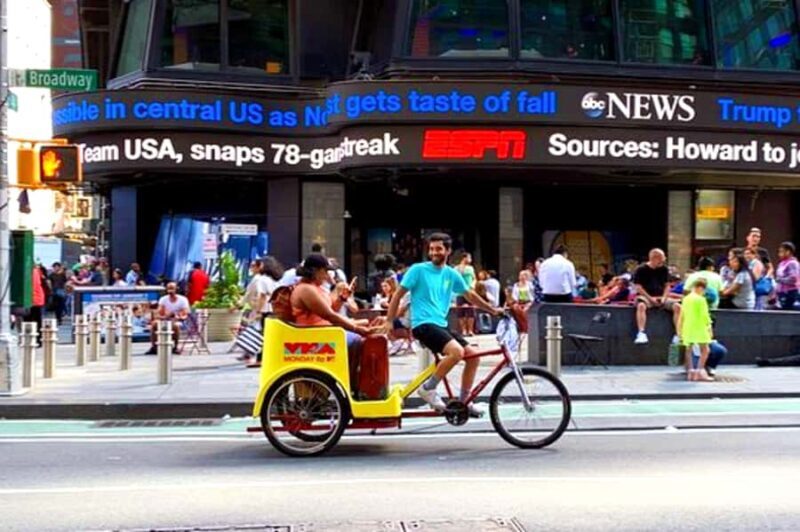 NYC Pedicab Tour: Central Park, Rockefeller, Times Square - A Closer Look at the Pedicab Tour Experience