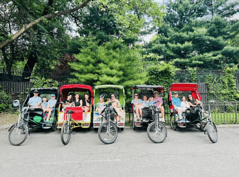 NYC: Private Central Park Pedicab Tours / PICKUP FROM MUSEUM - FAQ