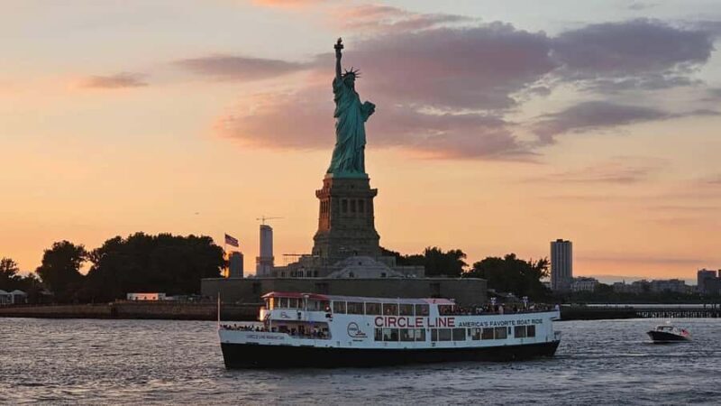 NYC: Statue of Liberty Sunset Cruise Ticket - A Sunset Sail Around New York Harbor: NYC Statue of Liberty Cruise