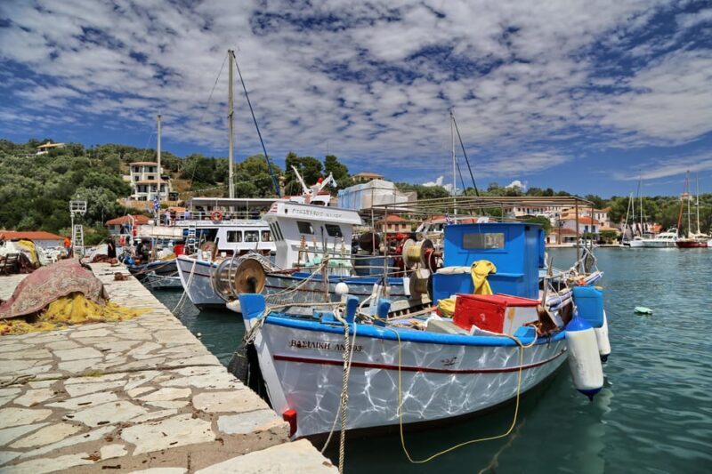 NYDRI: Wooden Boat Cruise to Meganisi & Scorpio - Lefkada - Summary