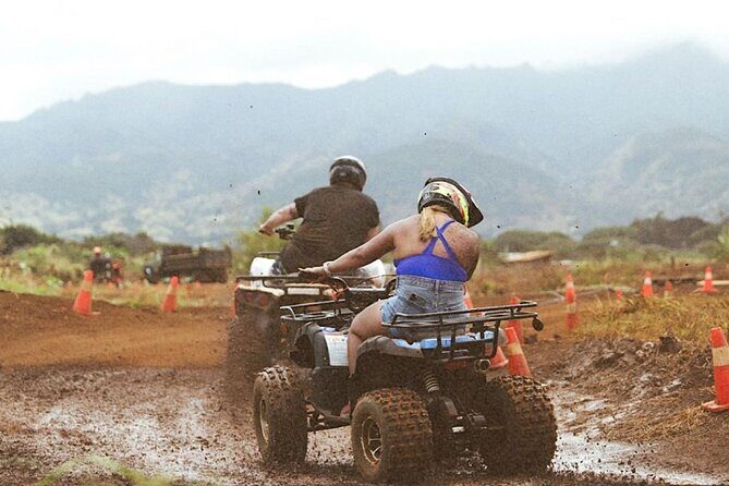 Oahu Beachfront ATV Adventure and Farm Tour - Key Points