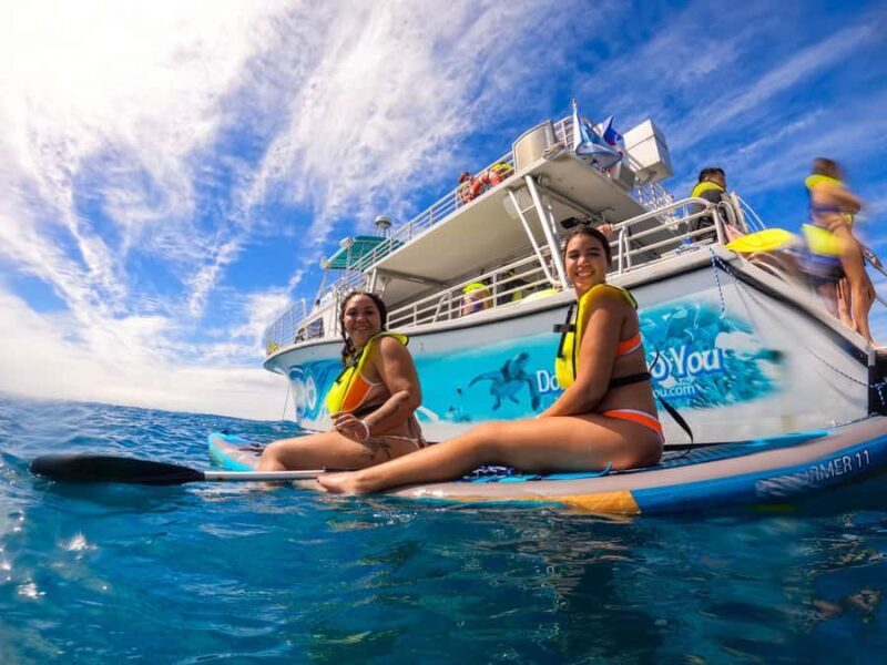 Oahu: Dolphin Watching & Turtle Snorkeling with Waterslide - Frequently Asked Questions