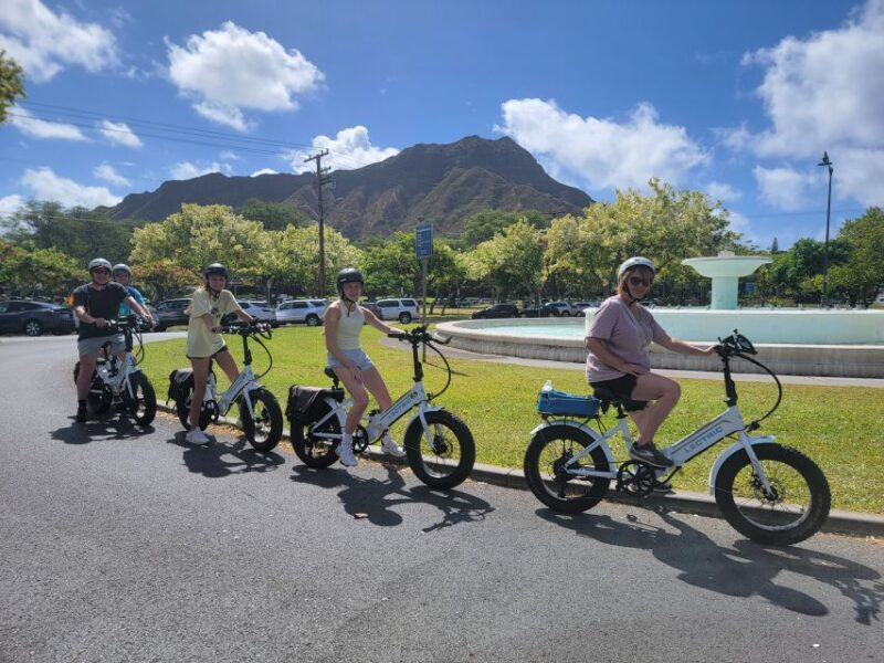 Oahu: Honolulu E-Bike Ride and Diamond Head Hike - What to Expect from the Honolulu E-Bike and Diamond Head Tour