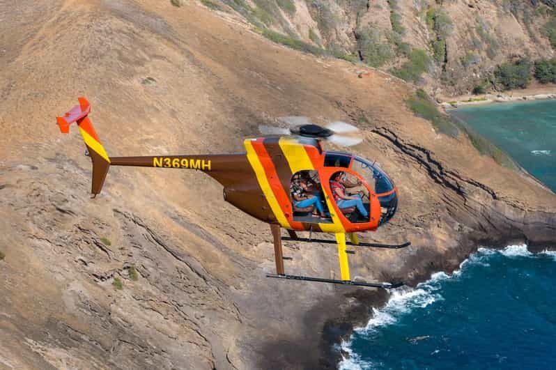 Oahu: Magnum P.I. Doors-Off Helicopter Tour - Key Points