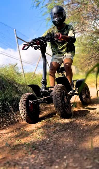 Oahu: Off road Stand-Up ATV and Sunset Snorkel Cruise - Key Points