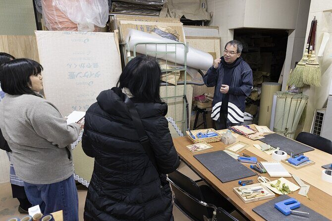 Observation of Tatami Craftsmanship and Make Your Own Mini Tatami - Exploring the Experience in Detail
