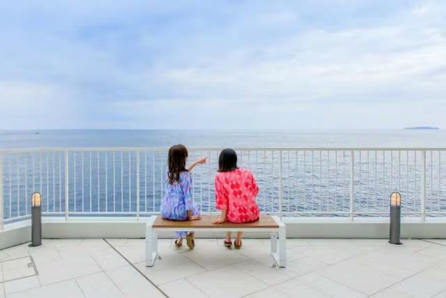Ocean Spa Fuua - Begin with the open-air standing bath