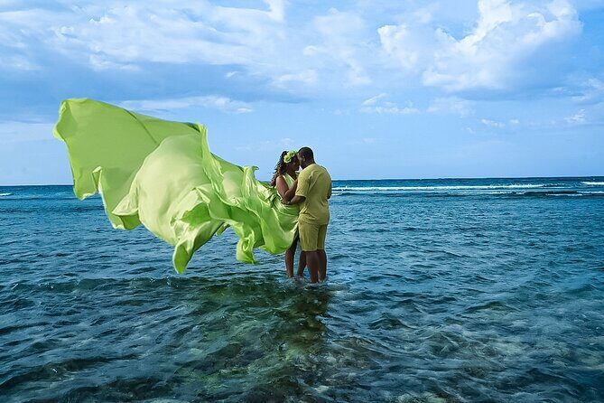 OceanShootJamaica Flying Dress, Montego Bay - The Photoshoot and Its Setting