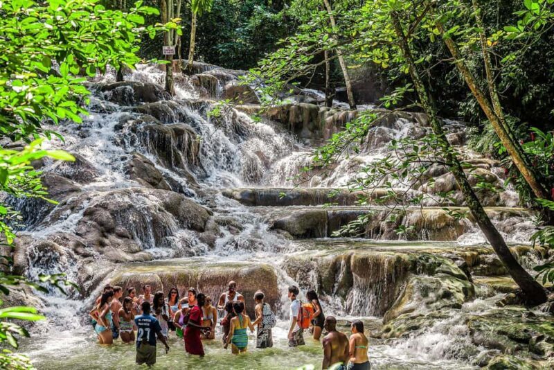 Ocho Rios: Blue Hole Secret Falls & Dunns River Falls Tour - Key Points