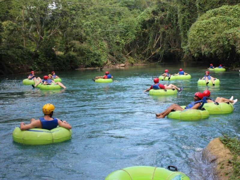Ocho Rios: Blue Hole Secret Falls & River Tubing Adventure - Key Points