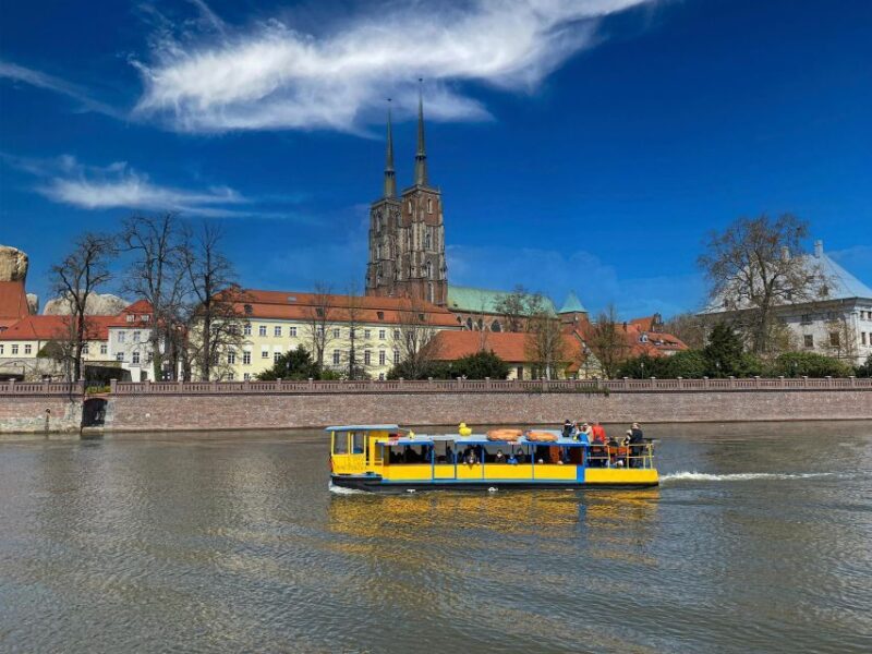 Oder river cruise and walking tour of Wroclaw - Key Points