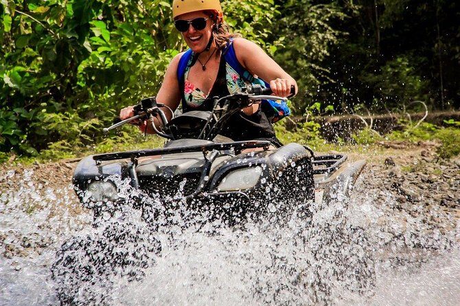 Off- Road ATV Adventure Tour in a Private 850 Acre Park Waterfalls+ Ocean view - Key Points