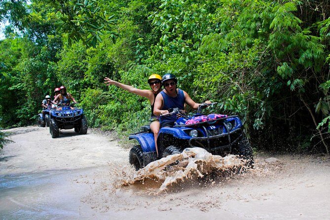 Off Road ATV Tour at the Akumal Monkey Rescued Animals Sanctuary - Stops Along the Way: Cenote Swimming