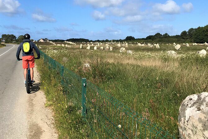 Off-road electric scooter-2h30 guided by GPS- "Carnac" - Key Points