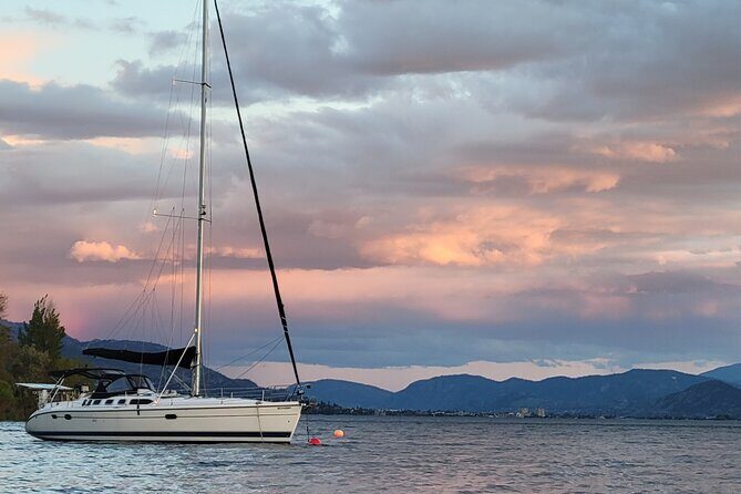 Okanagan Lake Sailing Tour from Penticton & Naramata BC - Sailing, Swimming, and Paddleboarding