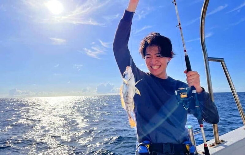 Okinawa: 1/2-Day Private Sea Fishing Charter, Naha w/Pickup - Key Points