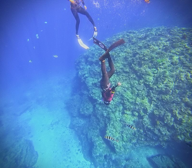 Okinawa Blue Cave Fun Free Diving (Boat entry/Free photography) - What the two-hour schedule feels like