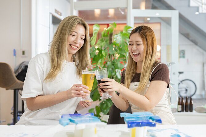 Okinawa Blue Wave Resin Art Class in Naha | Next Day Pickup - Key Points