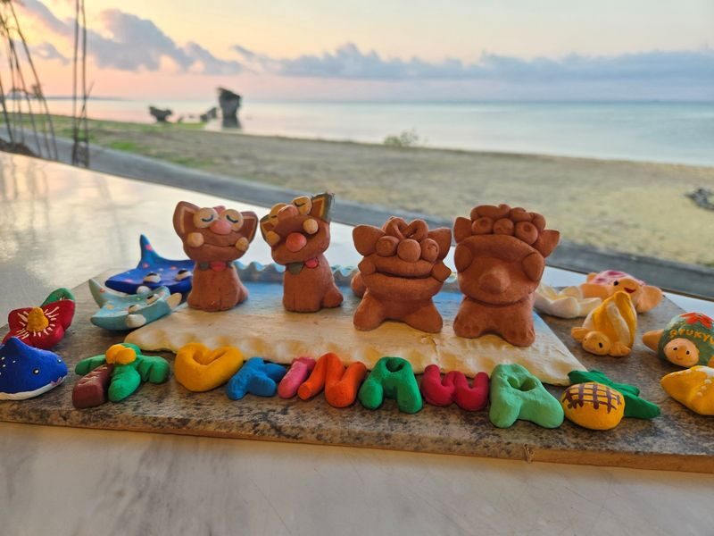 Okinawa Exclusive: Guardian Culture: Shisa Crafting near Churaumi - Making an Okinawan guardian at Ryukyu Kiln
