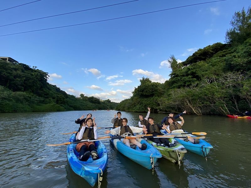 Okinawa Mangrove Kayak Tour with Photo Gift - A mangrove river, not an open-water paddle