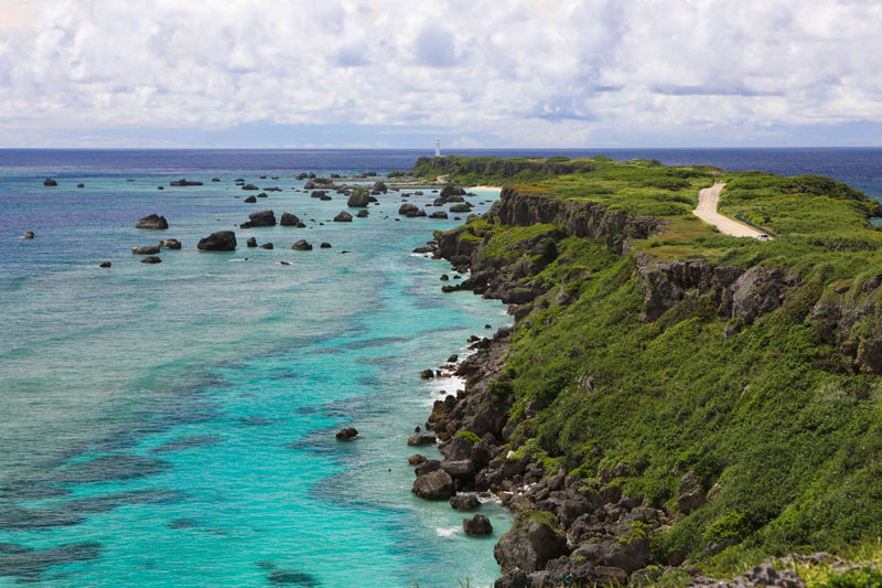 Okinawa Miyakojima One-Day Tour - Higashi-Hennazaki Cape: sea on both sides