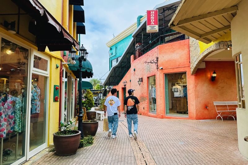 Okinawa: Naminoue Shrine & Cape Zanpa Lighthouse & American Village & Southeast Botanical Gardens Illumination Show Day Trip (Departure at Noon) - Southeast Botanical Gardens after dark