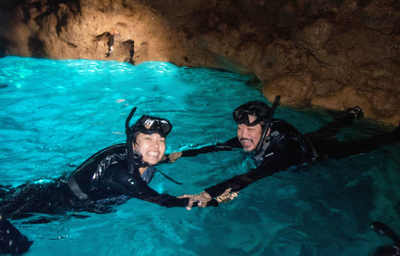 Okinawa: Onna Blue Cave Snorkeling & Diving Experience | Cantonese Instructor - The Blue Cave Is About Light, Not Just Fish
