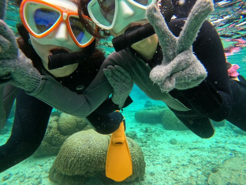 Okinawa: Onna Village Blue Cave Private Snorkel (Free Photo Shoot) - Age and health rules deserve close attention