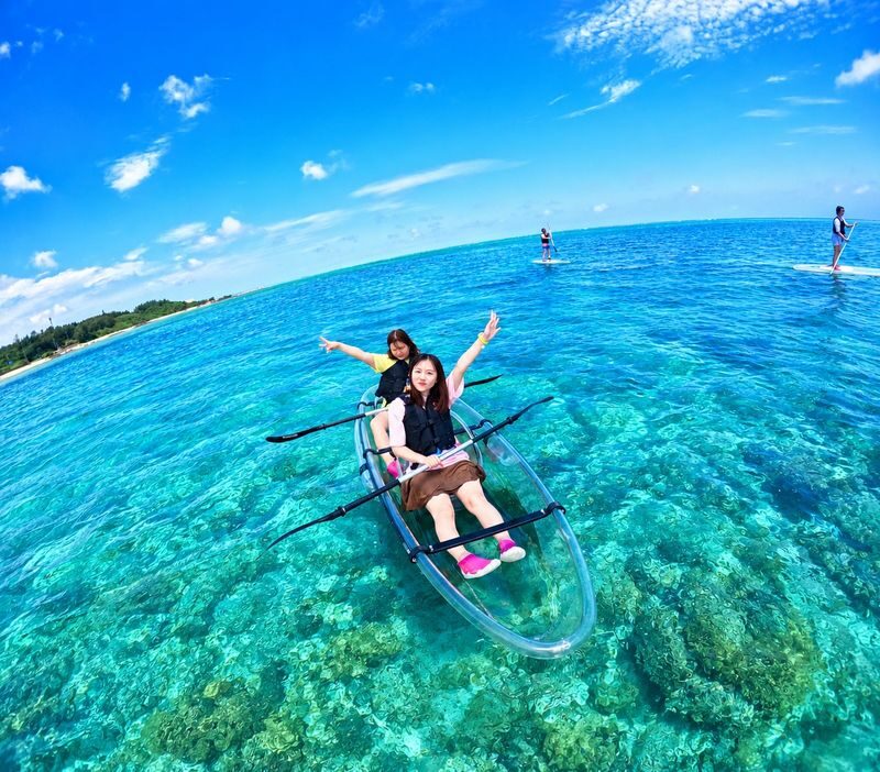 Okinawa, Onna Village | Blue Cave Snorkeling + Clear Kayak Experience | With GoPro Filming - What US$72.55 buys you