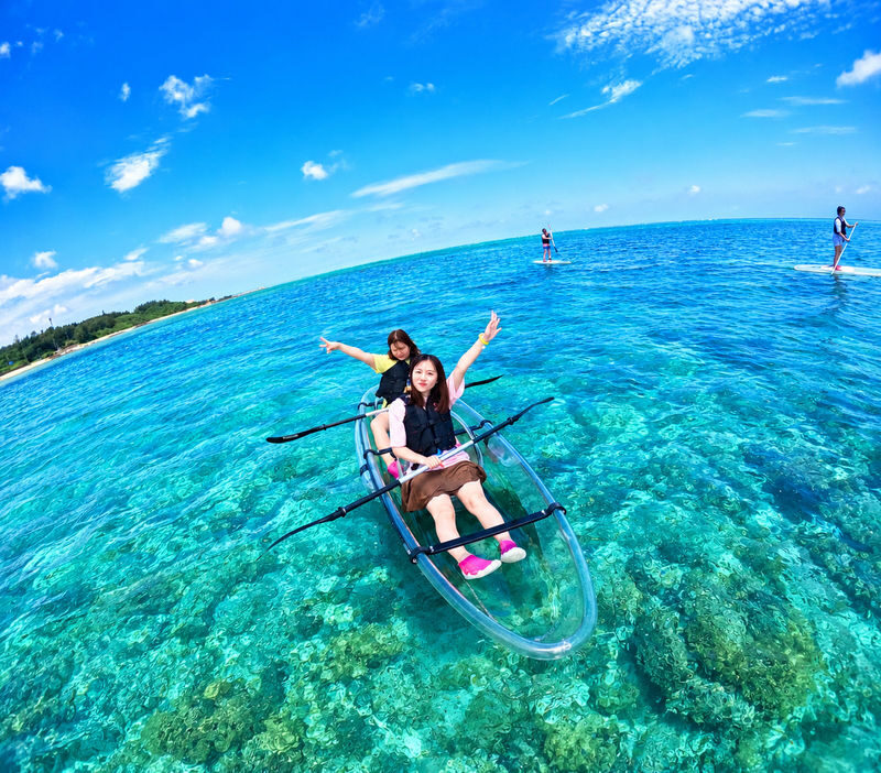 Okinawa: Sea walk experience with clear kayak in Onna Village (with GoPro filming) - Key points before you book